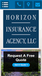 Mobile Screenshot of horizoninsurance.com
